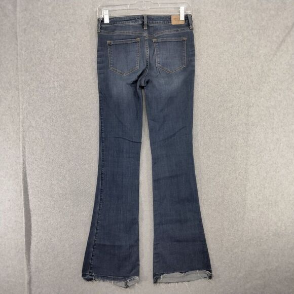 Abercrombie & Fitch Jeans Womens 4R 27 x 32 Skinny Flare Leg Medium Wash Y2K 90s - Picture 7 of 11